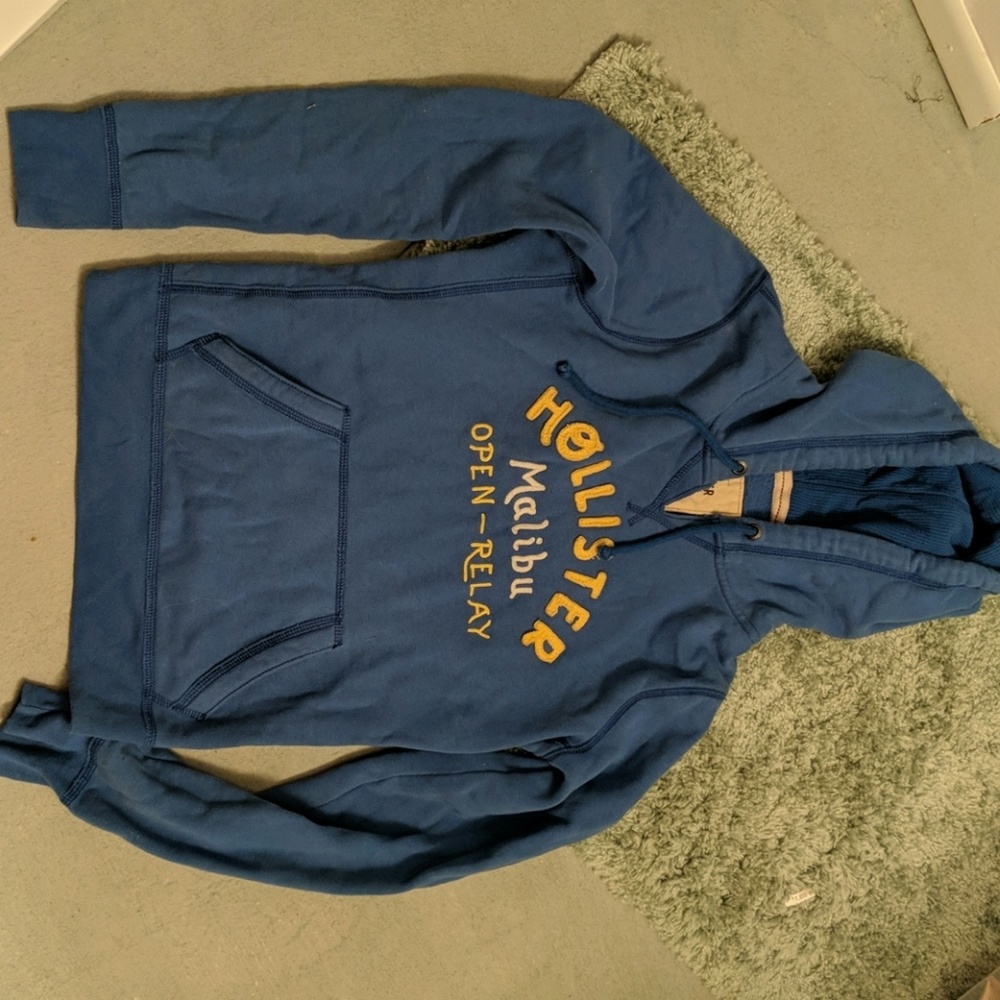 Blue sweatshirt